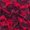 Red-Multi Pixel Camo Printed Double Brushed Stretch ITY Jersey Knit Fabric By the Yard